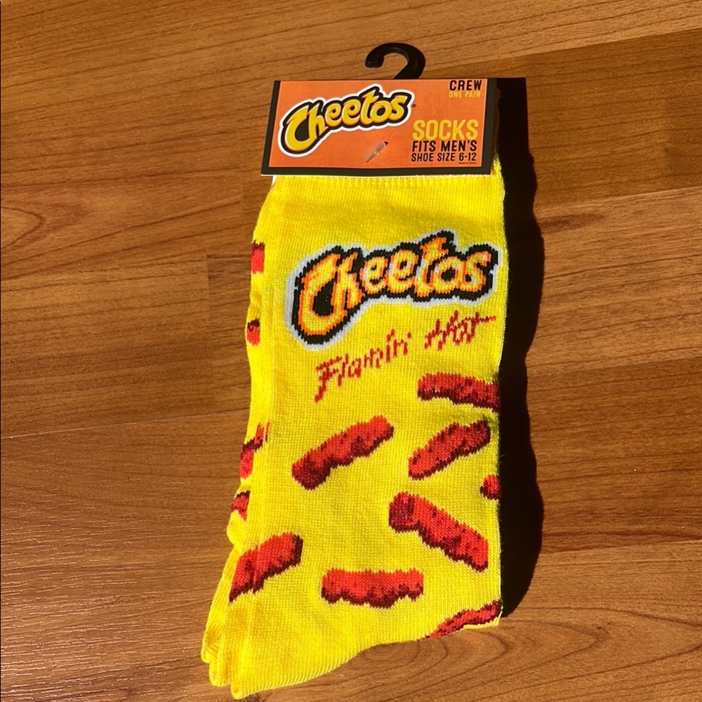 🚨3 for 15🚨 Cheetos Flamin' Hot Crew Socks